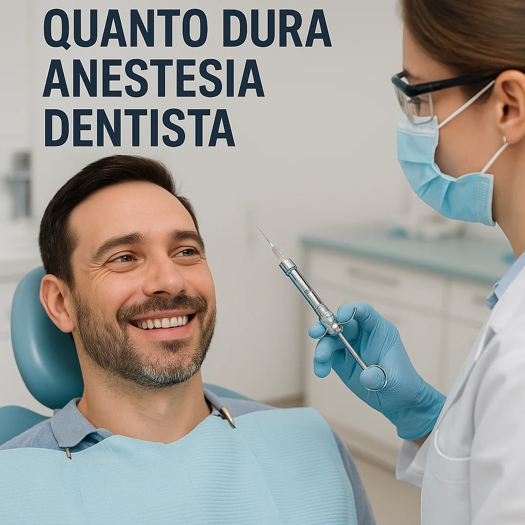 quanto dura anestesia dentista