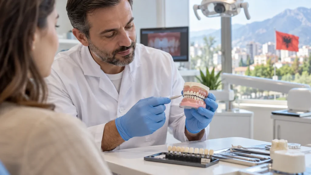 Denti in Resina Composita in Albania