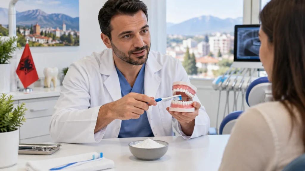 Lavare i Denti con Bicarbonato in Albania