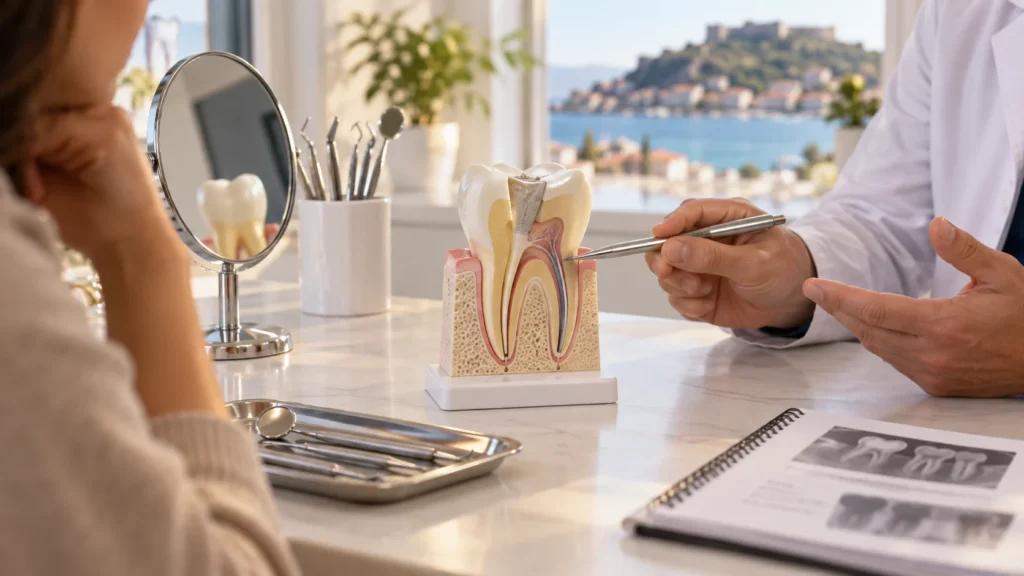 Denti devitalizzati che fanno male in Albania
