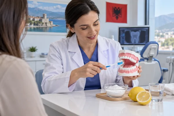 Bicarbonato e Limone Denti in Albania